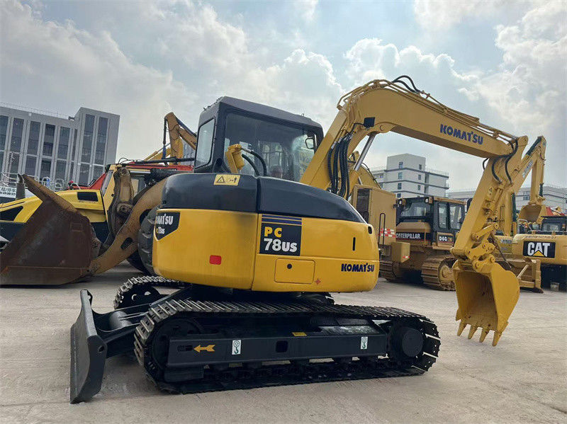 7.8 Ton Japonia Używany Komatsu PC78us Excavator PC78US-6 Mini Digger
