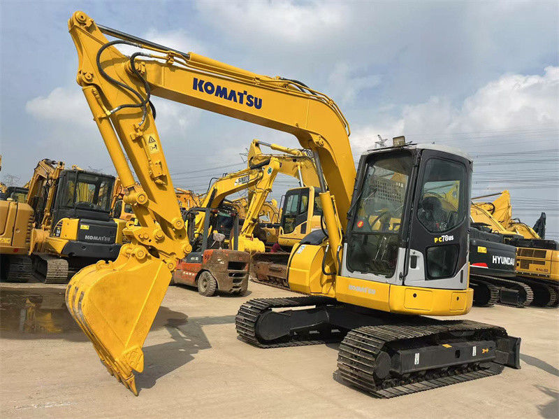 7.8 Ton Japonia Używany Komatsu PC78us Excavator PC78US-6 Mini Digger