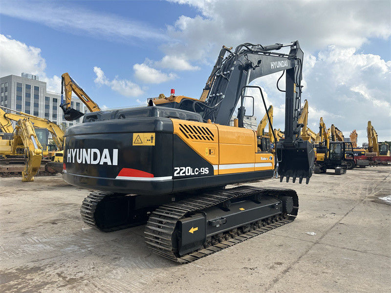 22 Tony Korea używany Hyundai R220LC-9S Grabar Hyundai 220 Crawler Digger