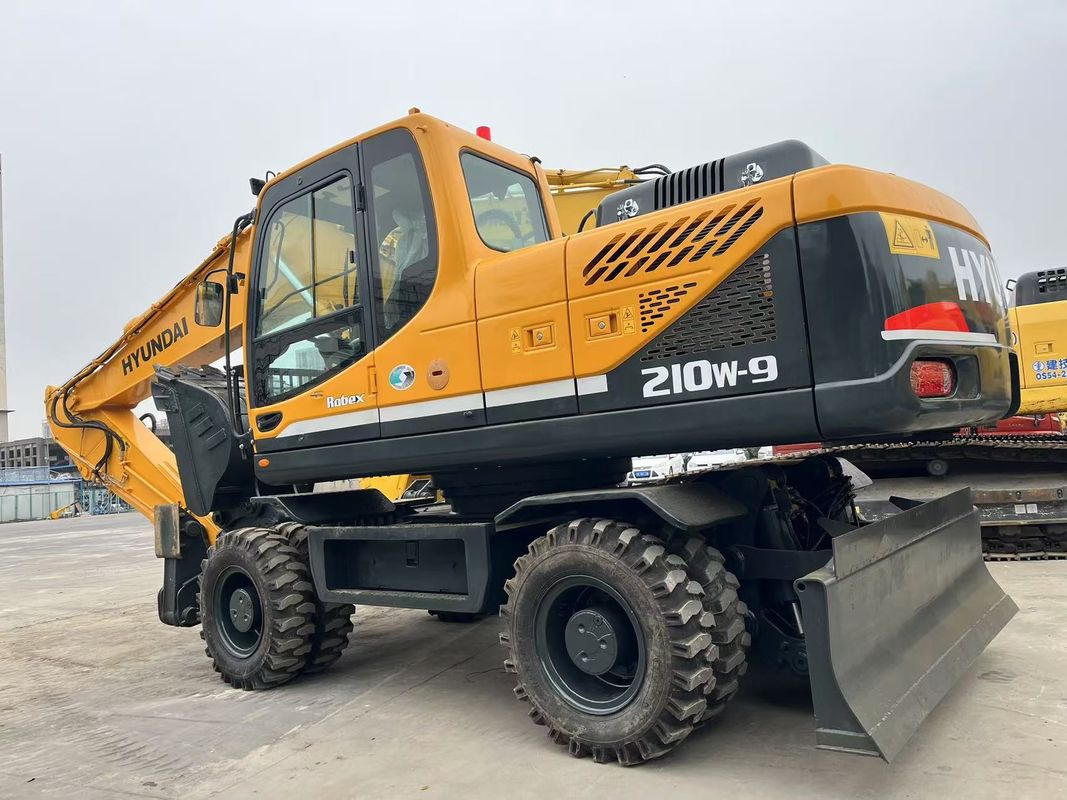 Rodzaj ruchomego użytkowanego grabiaka Hyundai R210W-9 21 ton użytkowany grabiak Hyundai