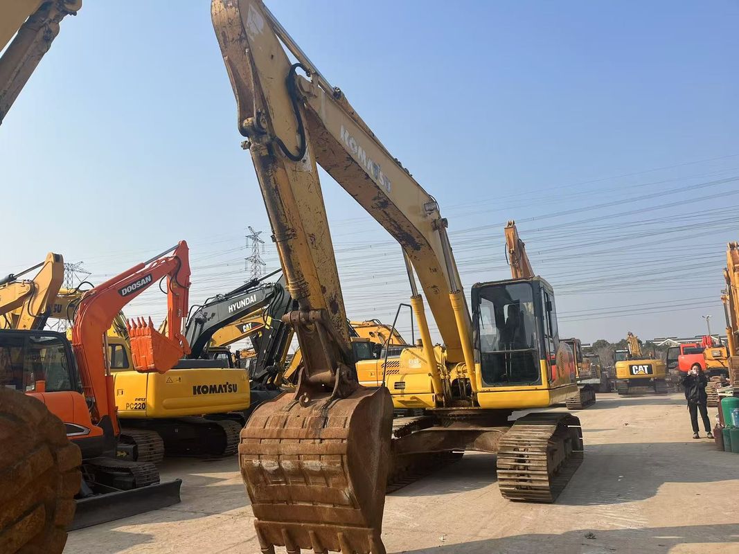 Wysokiej wydajności użyty koparz komatsu PC220-7 22 tony oryginalny koparz komatsu