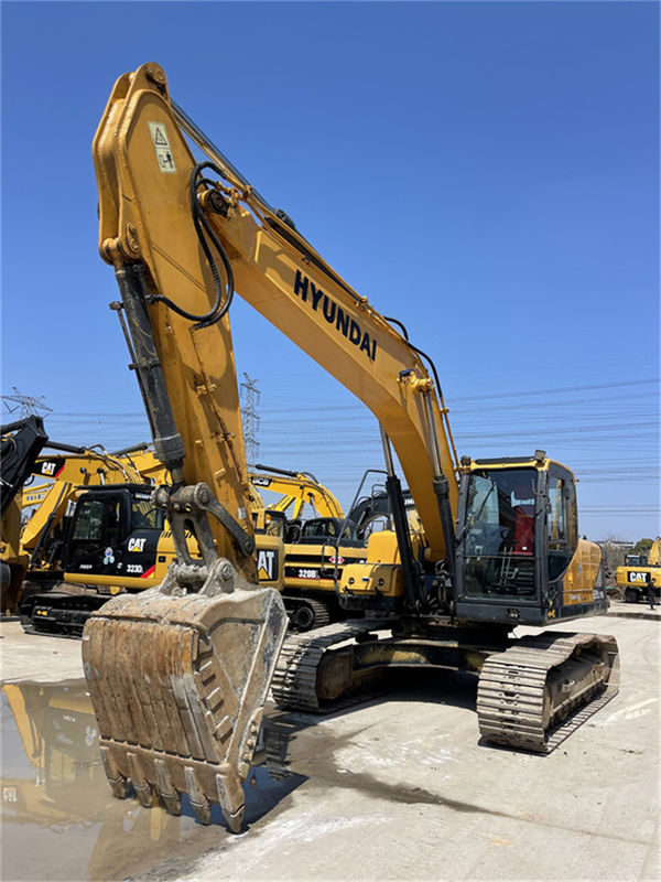 Oryginalny lakier Korea używany Hyundai R220LC-9S Grabar Hyundai 220 Crawler Digger