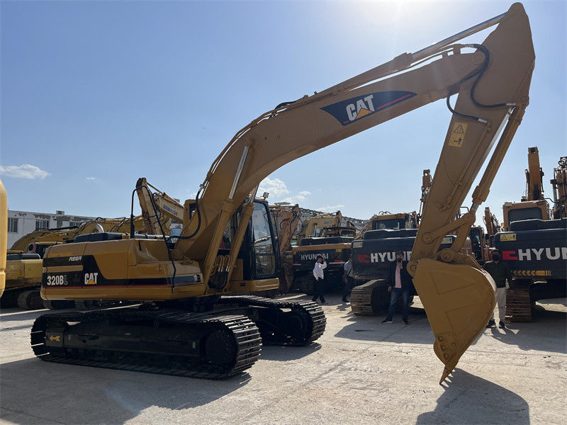 Czysty używany Caterpillar 320BL Ekskwator 20 ton Ekskwator dla kotów W dobrym stanie