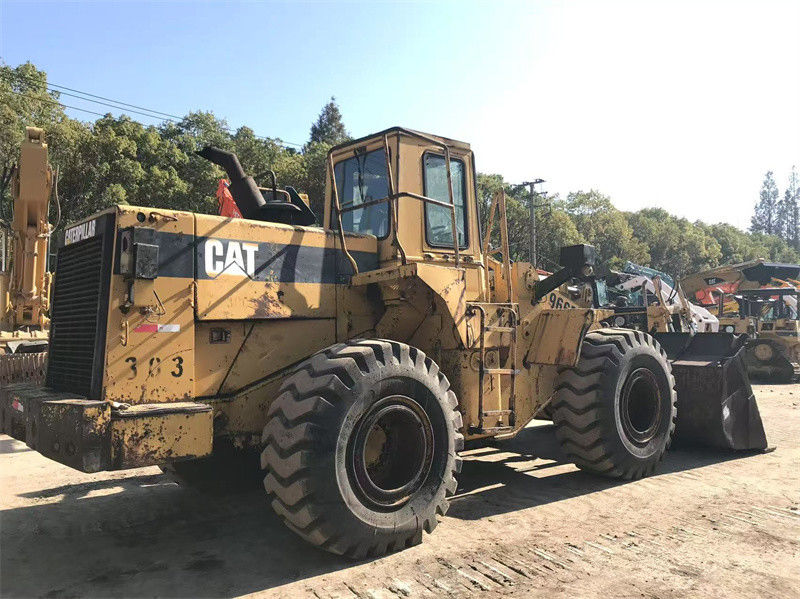 Oryginalny lakier używany Ładowarka kołowa CAT 966F używana Ładowarka przednia Caterpillar CAT 966