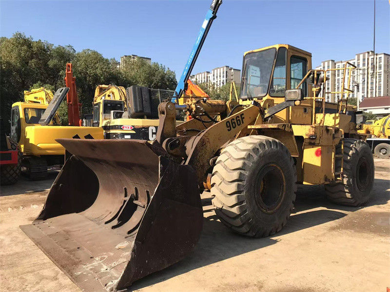 Oryginalny lakier używany Ładowarka kołowa CAT 966F używana Ładowarka przednia Caterpillar CAT 966