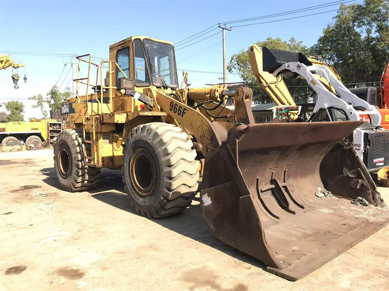 Oryginalny lakier używany Ładowarka kołowa CAT 966F używana Ładowarka przednia Caterpillar CAT 966