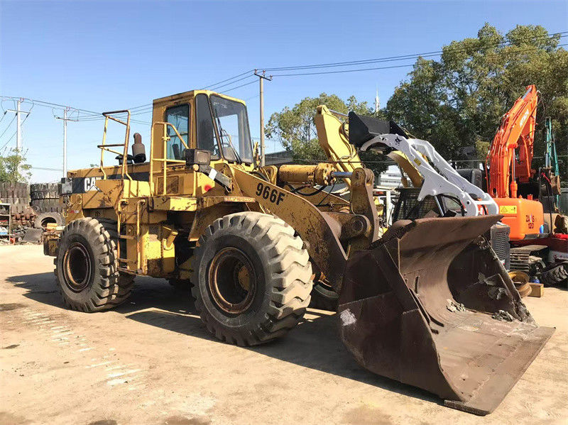 Oryginalny lakier używany Ładowarka kołowa CAT 966F używana Ładowarka przednia Caterpillar CAT 966