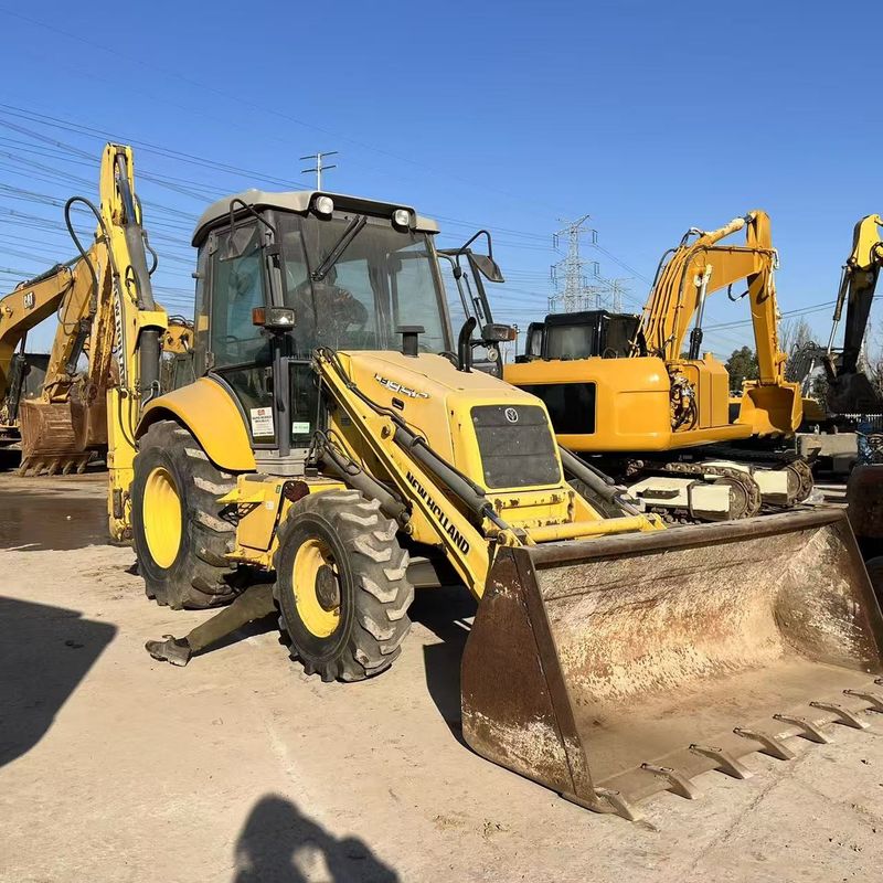 Oryginalny kolor New Holland Loader Backhoe LB85 Przemysłowy ciągnik
