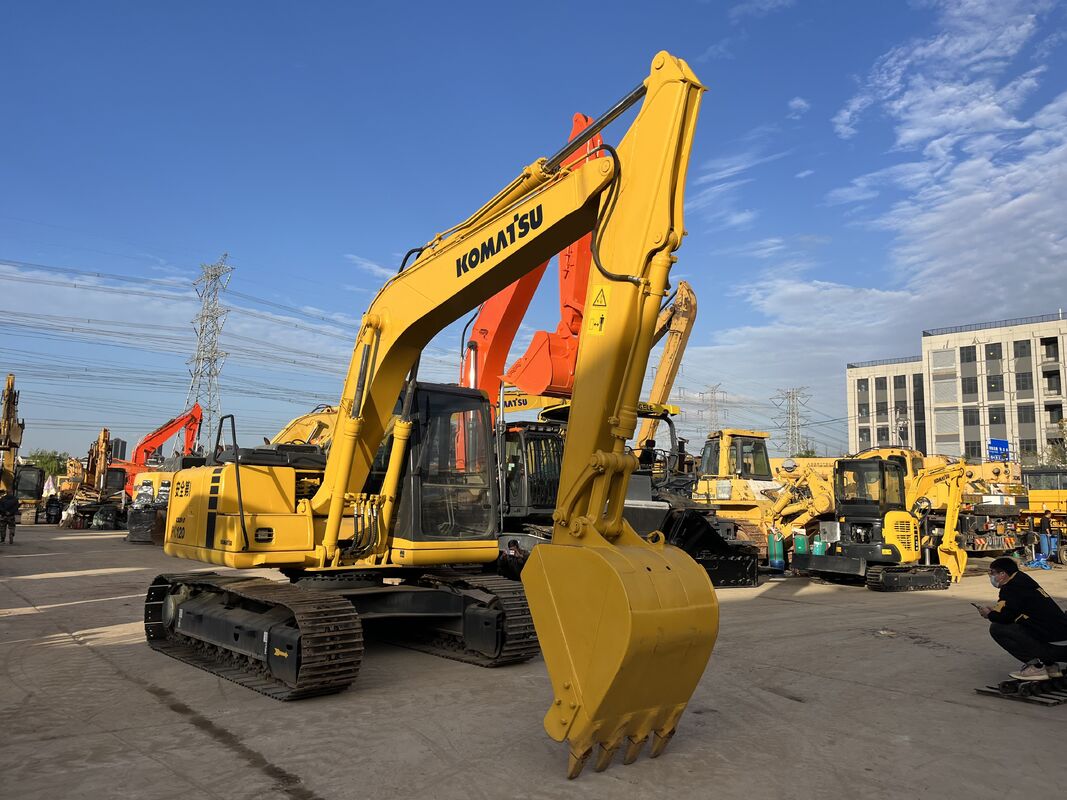 Wykorzystany komatsu PC120-6 hydrauliczny grabarz 12 ton 2015 model do budowy