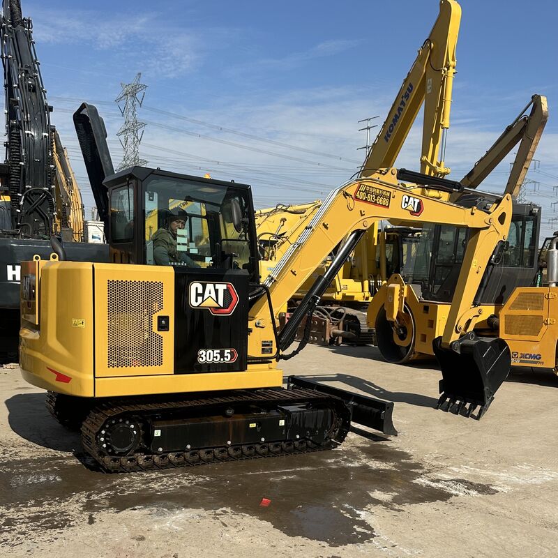 Nowy CAT 305.5 Ekskawator 5,5 tony Caterpillar 305.5 Mini Crawler Excavators