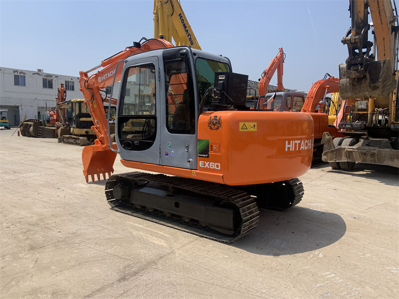 Used Hitachi Excavator EX60-5 Equipped with Original Core Components Including Motor Pump and Bearing for Stable and Operation