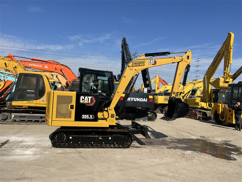 Wysokiej jakości koparka gąsienicowa Caterpillar Cat 305.5 Mini Koparka na sprzedaż