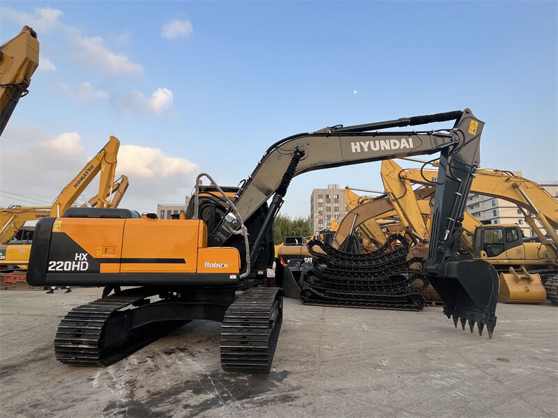 Nowy model używany Hyundai HX220HD Ekskawator 22 Ton używany Hyundai 220 Crawler Digger
