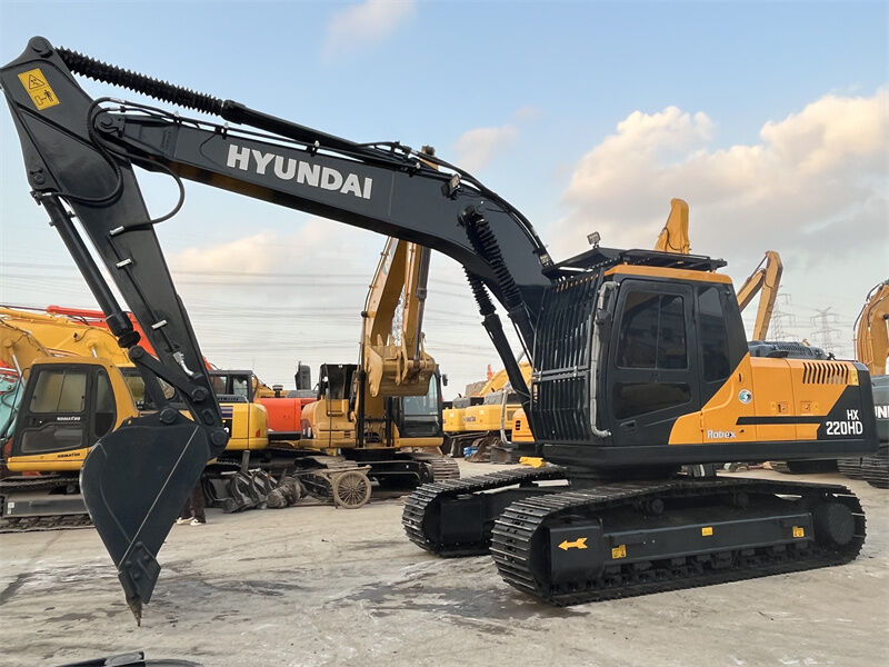 Nowy model używany Hyundai HX220HD Ekskawator 22 Ton używany Hyundai 220 Crawler Digger