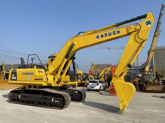 PC200-8 Używana koparka Komatsu Używana koparka gąsienicowa