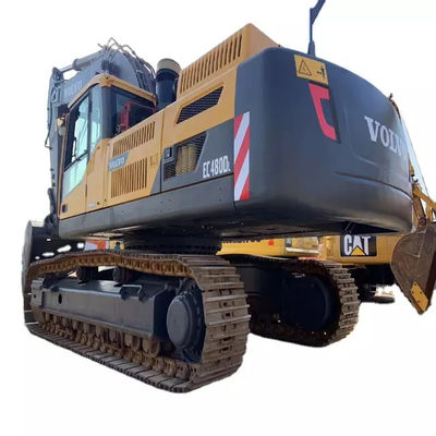 Hydrauliczna używana koparka Volvo Volvo Ec480 Szwedzka marka Duża koparka gąsienicowa 48 ton