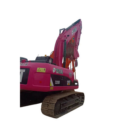Używane koparki gąsienicowe CAT 320D Maszyny do robót ziemnych Pink Caterpillar 320 320C 320D
