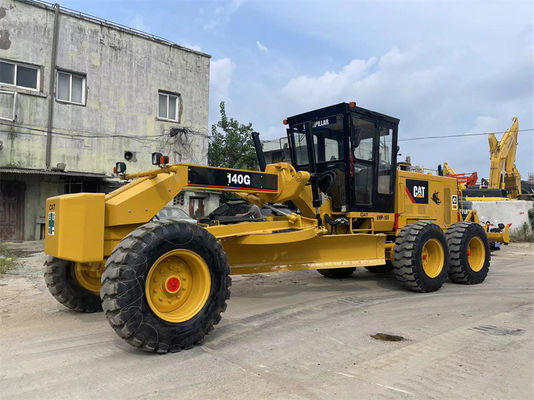 Używana równiarka samojezdna CAT 140G Używane maszyny budowlane Caterpillar