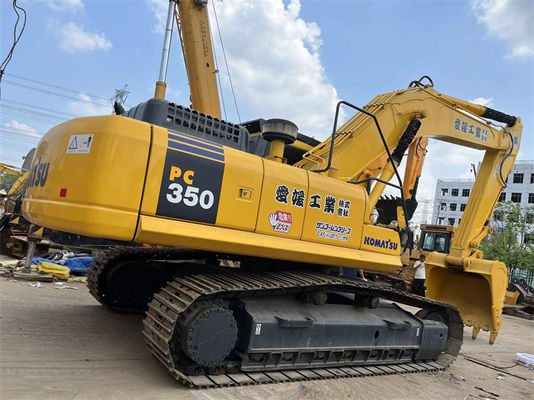 35-tonowa oryginalna używana japońska koparka gąsienicowa Komatsu PC350 Duża koparka