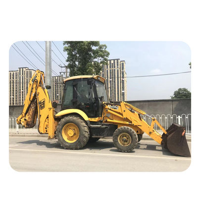 Wykorzystany JCB 3CX ładowarka wyciągówek z użyciem