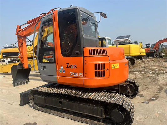 Wykorzystany Mini Ekskawator Hitachi ZX75US Wykorzystany 7,5-tonowy Hitachi ZX75 Mini Ekskawator Digger
