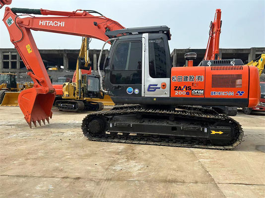 Używany Ekskawator Hitachi Zx200 Używany w Japonii 20 Tonowe Koparki Maszyny do przenoszenia ziemi