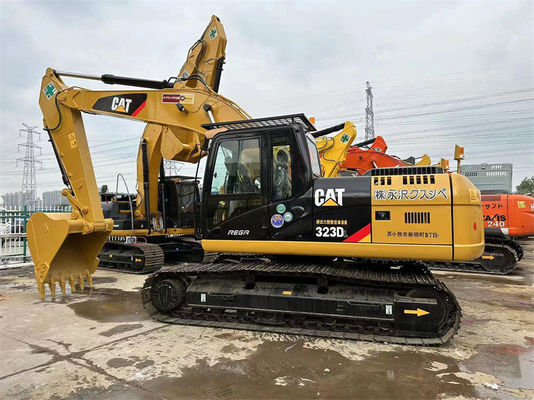 Oryginalny używany CAT Crawler Excavator 323DL używany Caterpillar 320D 323D Excavator