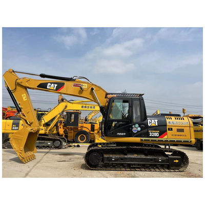 Silny hydrauliczny wędrówka z drugiej ręki CAT 320D grabarz 1082 godzin