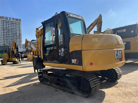 Używany kat 307D Ekskawator 7 ton Caterpillar 307 Crawler mini Ekskawator
