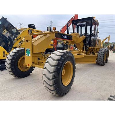 CAT 140H Motor Grader z China Powerful Motor używany sprzęt drogowy