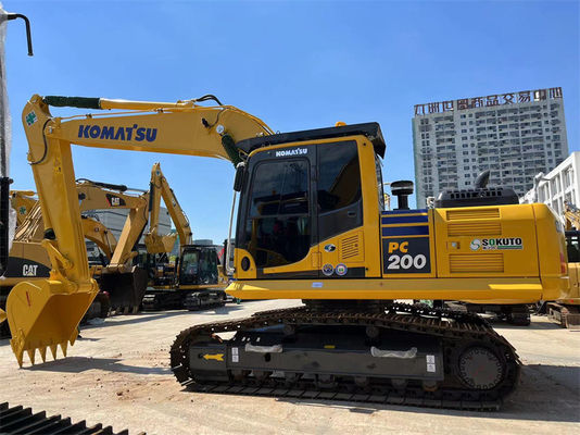Tanie 20 ton używane Japonia Koparka Komatsu PC200-8 Crawler Koparka PC200 PC220