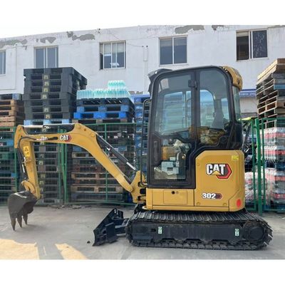 Oryginalny używany CAT 302E Mini Digger Caterpillar 302 Mini Crawler Excavators