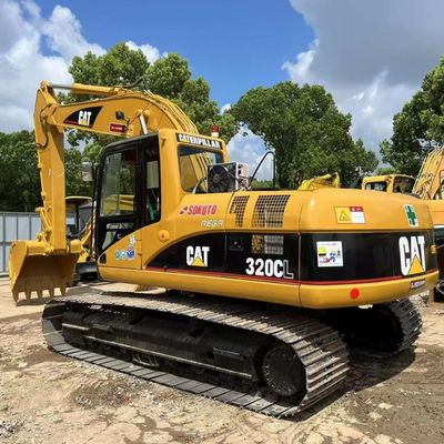 110 kW Zrekonstruowany CAT 320CL Hydraulic Excavator z 600mm Track