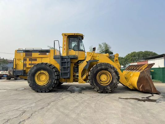 Stosowane ładowarki kołowe Komatsu WA600 używane Ładowarki przednie Komatsu WA600-3