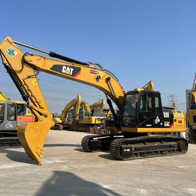 W dobrym stanie Caterpillar 320DL Excavator z linią młotką do wydobycia