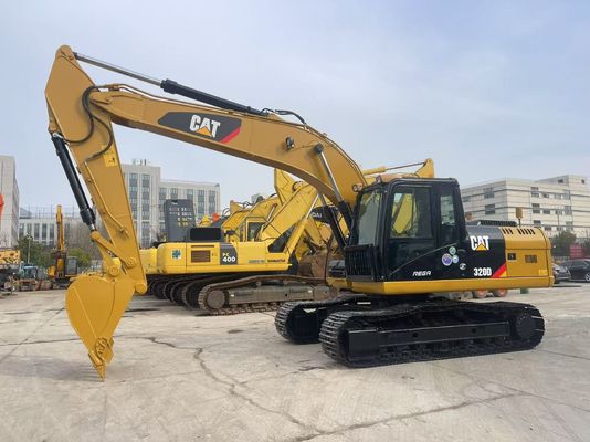 W dobrym stanie używany grabarz Caterpillar 320D 20 ton grabarz kot