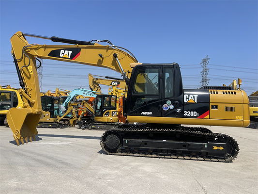 Wykorzystane grabiarki Caterpillar 320D2 20 ton średnie grabiarki dla kotów
