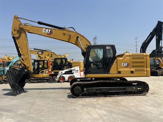 Używany grabarz CAT 323 z silnikiem C7.1 używany grabarz Caterpillar rok 2018