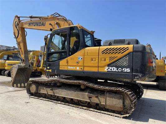 Oryginalny lakier Korea używany Hyundai R220LC-9S Grabar Hyundai 220 Crawler Digger