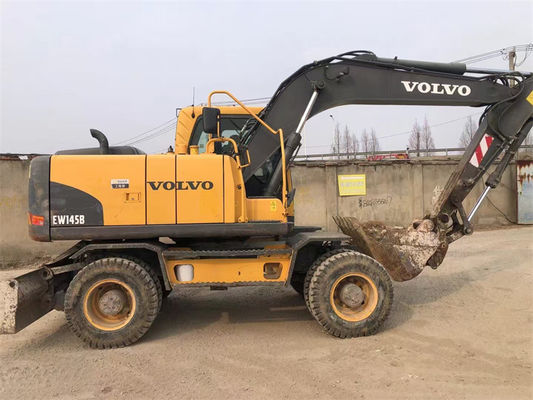 Wysokiej jakości oryginalna używana koparka Volvo 145B kołowa koparka