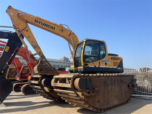 Używany grabarz Hyundai R150LC-9 grabarz amfibiczny