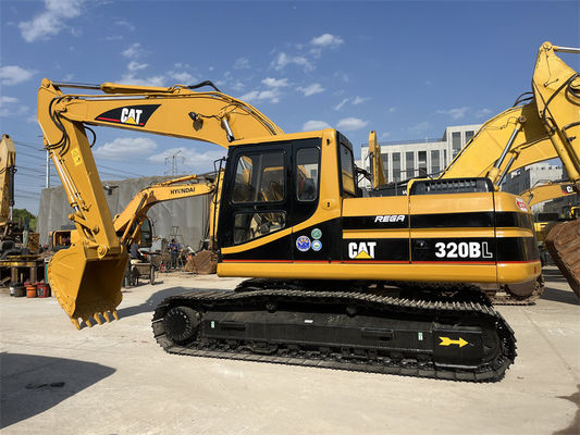 Czysty używany Caterpillar 320BL Ekskwator 20 ton Ekskwator dla kotów W dobrym stanie