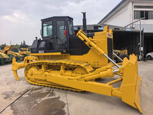 Używany chiński spychacz Shantui SD22, używany spychacz gąsienicowy Shantui SD22, ciągnik