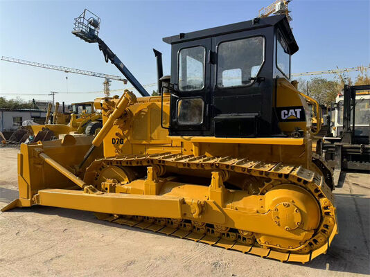 Oryginalny używany buldozer CAT D7G z silnikiem 3306, masą eksploatacyjną 20230 kg i ostrzem z prostym nachyleniem